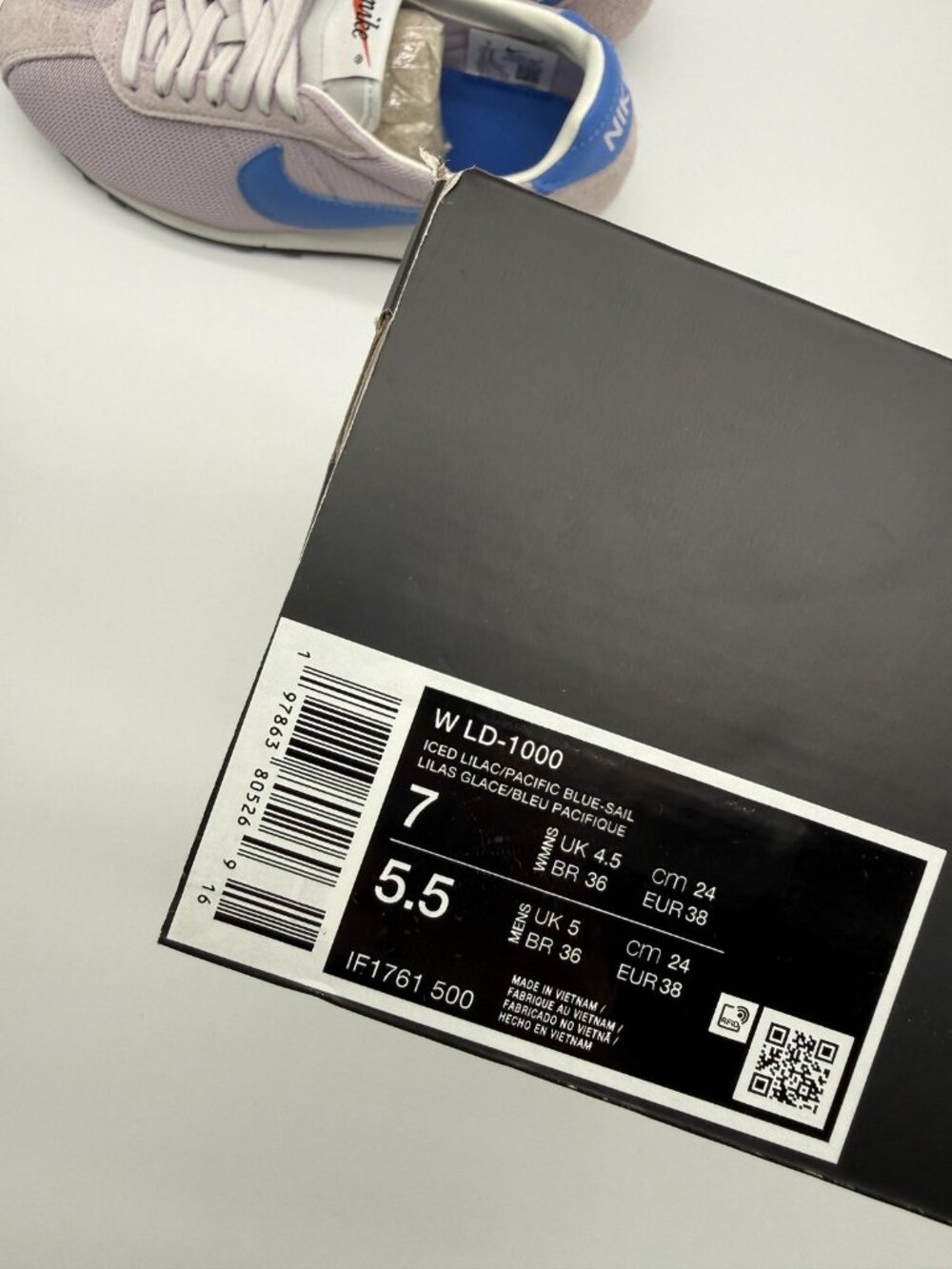 New Nike LD-1000 Shoes Women's Size 7 Blue White Running Sneakers IF1761 500 - Picture 10 of 10